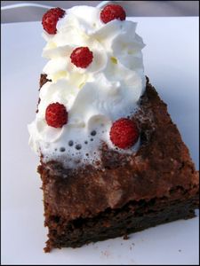 brownies fraise