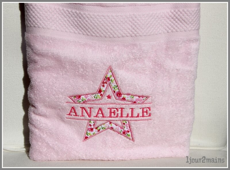 serviette étoile anaelle