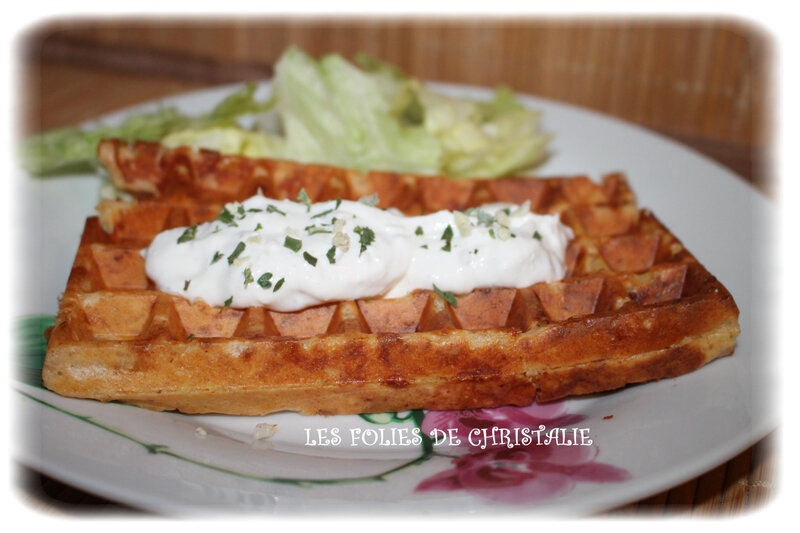 Gaufres chorizo pdt 8