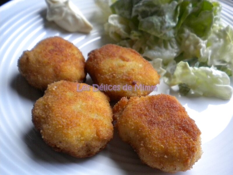 Nuggets de poulet maison