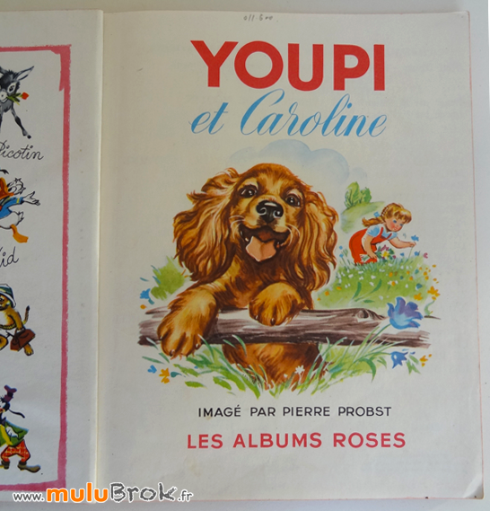 YOUPI-ET-CAROLINE-1960-3-muluBrok-Livres-anciens