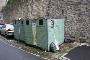 Avranches mairie hôtel de ville ordure déchet C3A