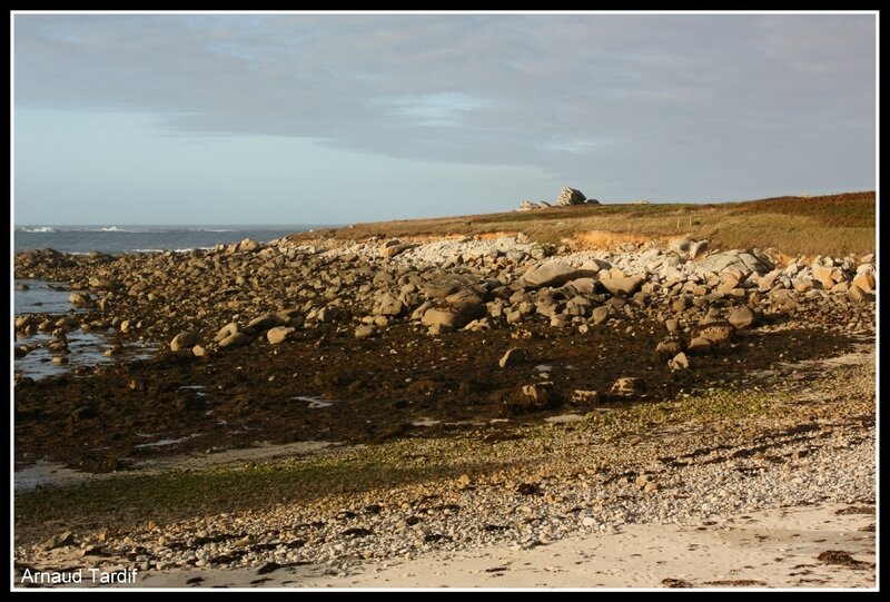 00677 Plouguerneau - Le Pays des Abers - La Côte derrière le Camping de l'Ile Vierge blog 2