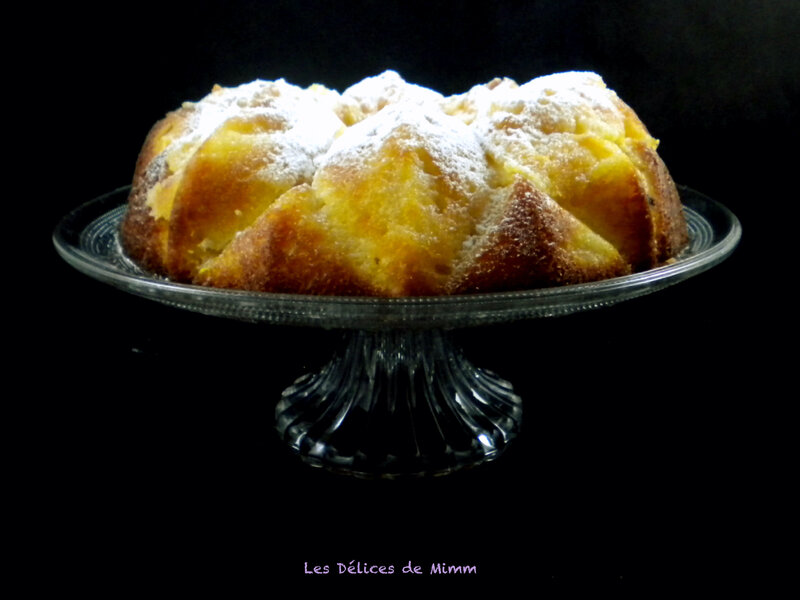 Gâteau moelleux aux pommes et aux agrumes 2