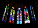 Nevers, cathédrale, choeur gothique, vitraux, détails 3(58)