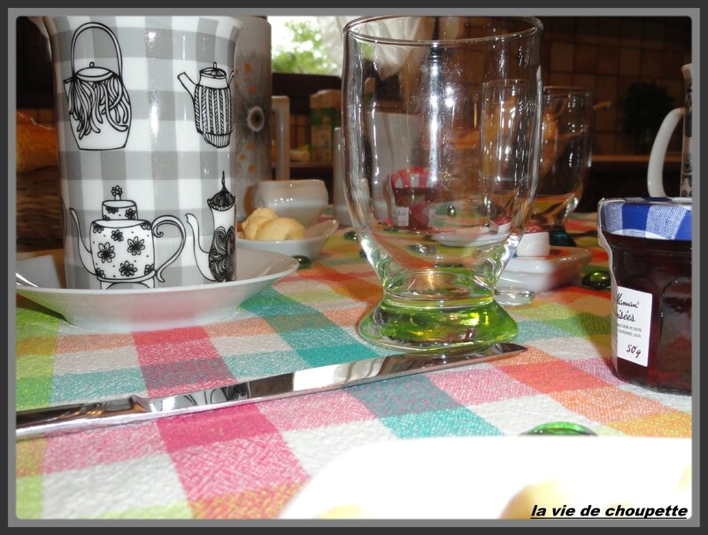 table petit-déjeuner-1960