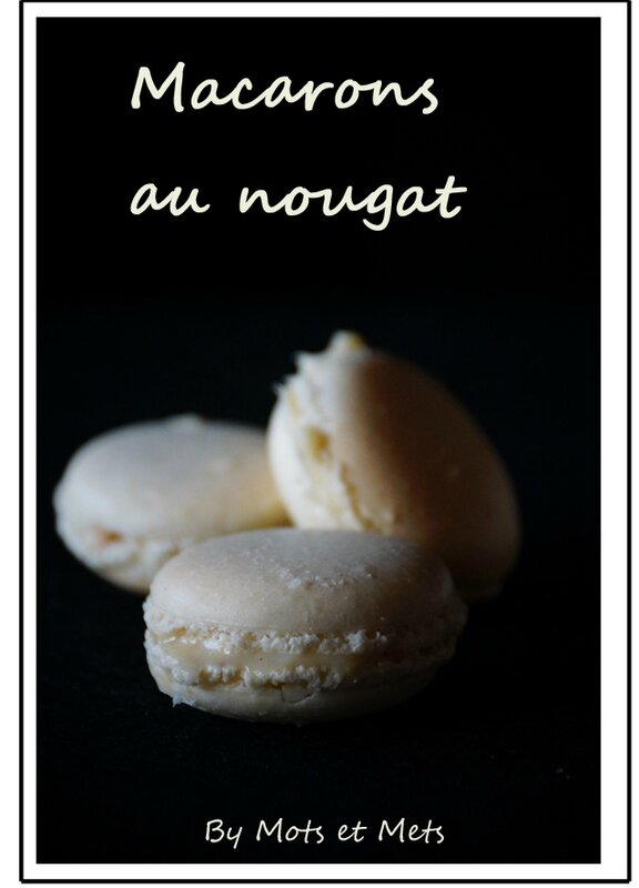 macarons au nougat 1