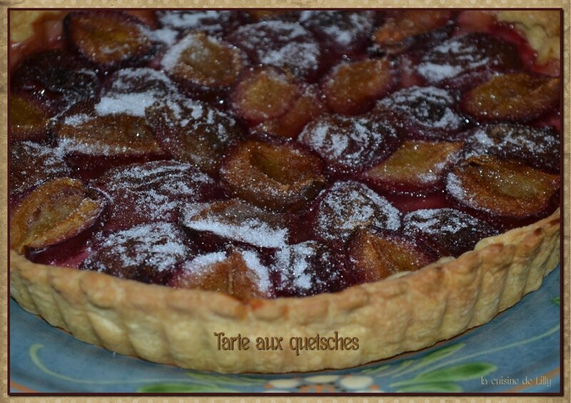 tarte aux quetsches