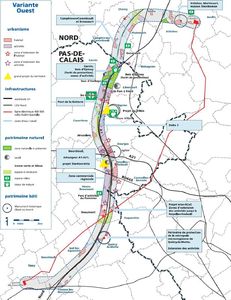 THT LILLE ARRAS - VARIANTE OUEST