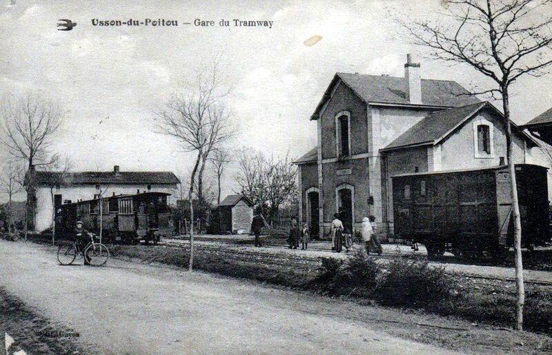 1917-03-18 tramways poitiers saint martin l'ars à Usson du Poitou