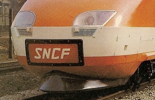 Extrait CPM TGV Usine Alsthom Fév 1972