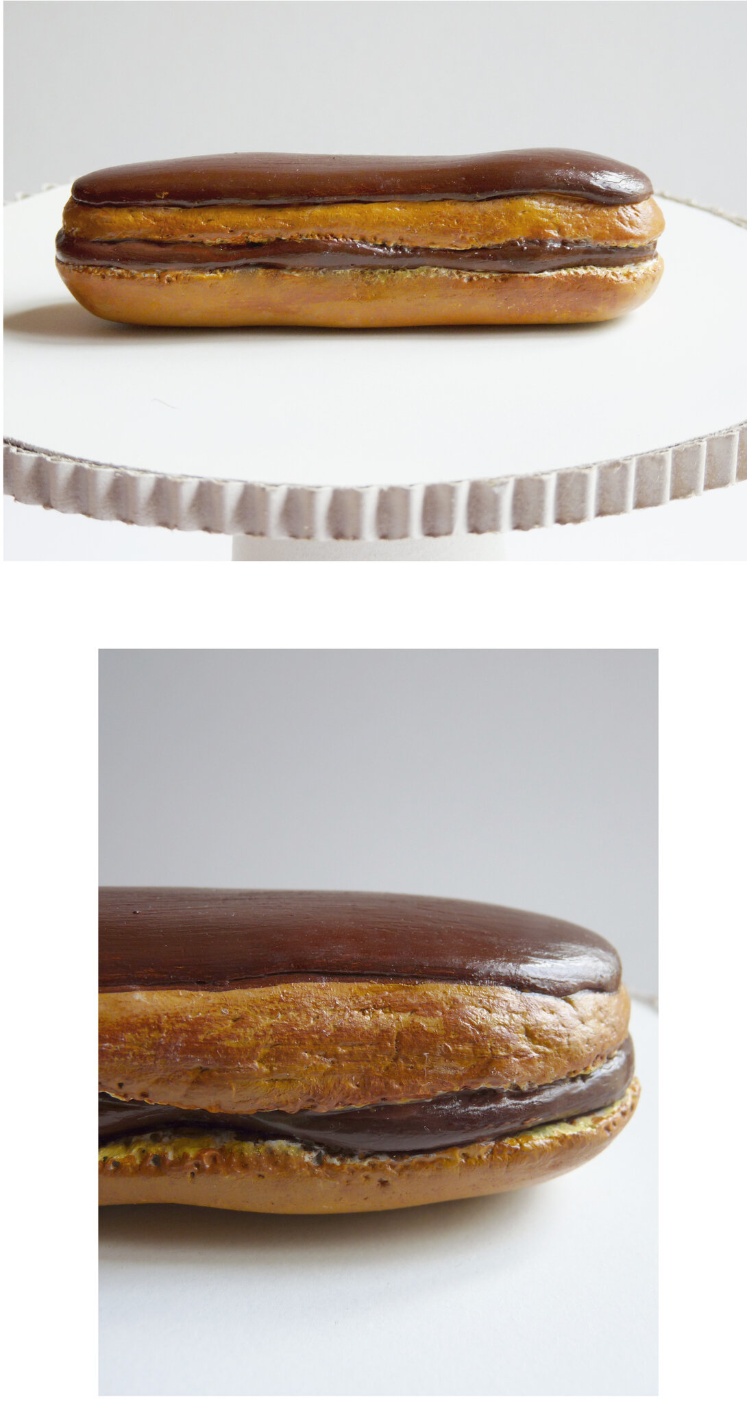 Eclair, très chocolat,, vitrines Les Rêveries, Toulouse