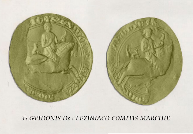 GVIDONIS De LEZINIACO COMITIS MARCHIE