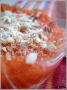 Verrines Panais/Carottes recettes Purée de carottes bio