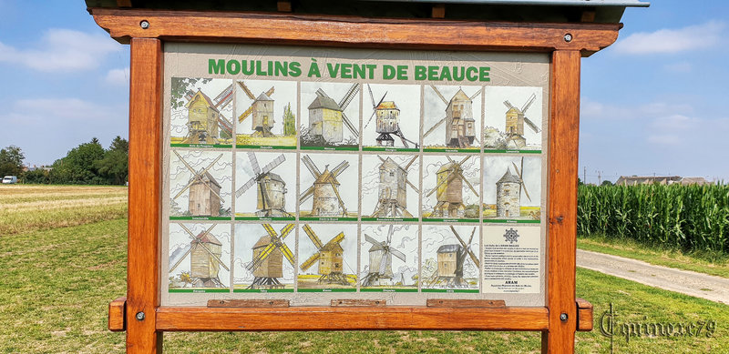 Moulins à vent de Beauce le moulin de Lignerolles