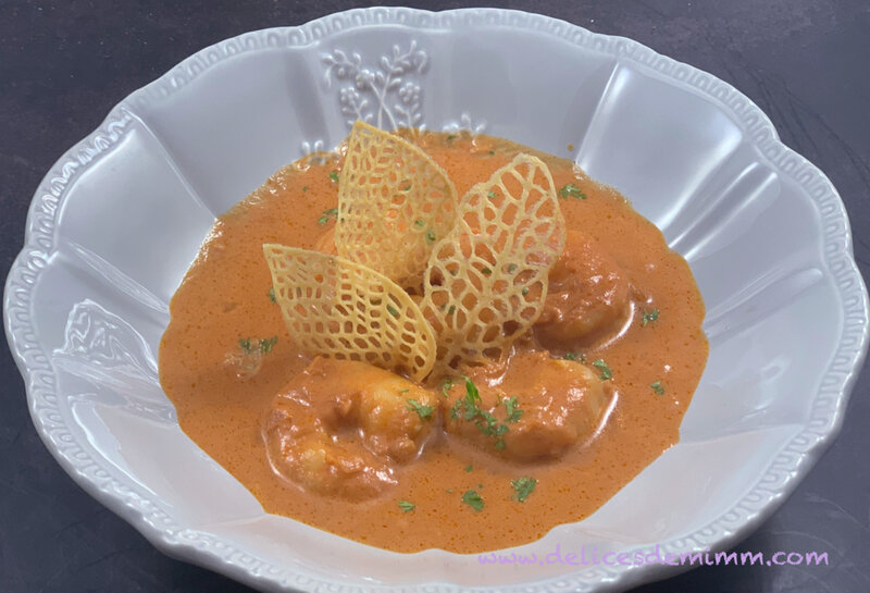 Scampis à la diablotine 5