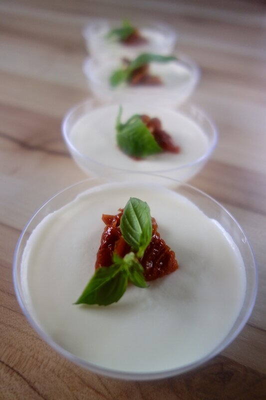 panna cotta à la fèta