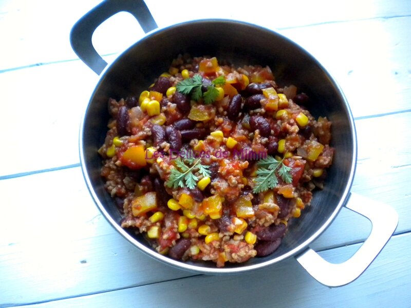 Chili con carne express à ma façon 3