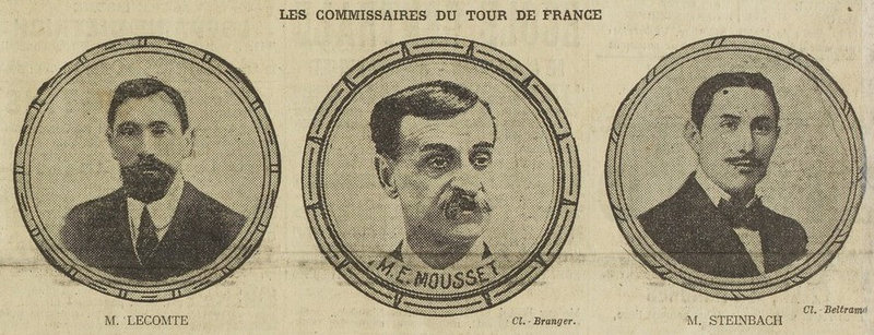 1913 06 28 Tour de France L'Auto-vélo p1R Commisaires