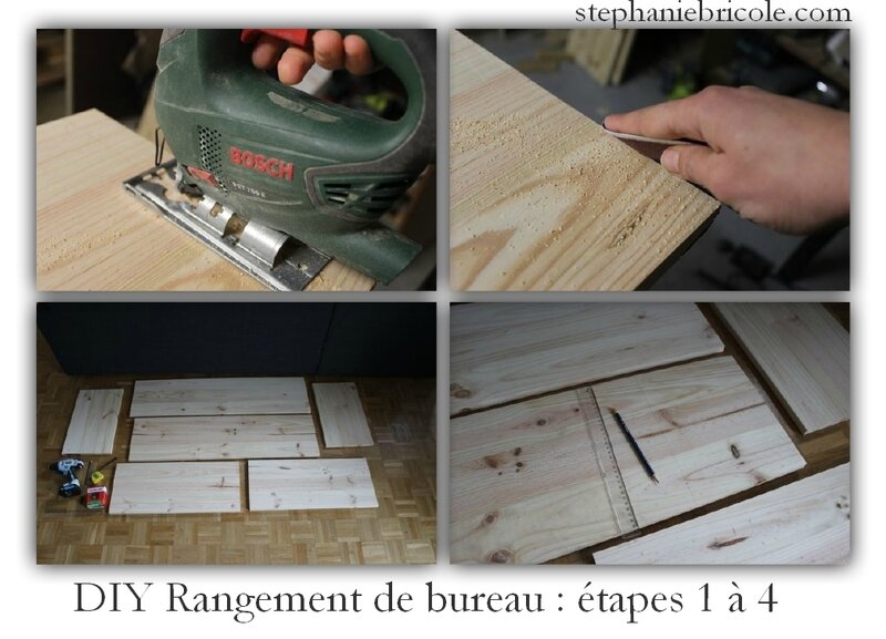 etape diy bureau