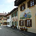 Mittenwald, charmant village de <b>Bavière</b>.