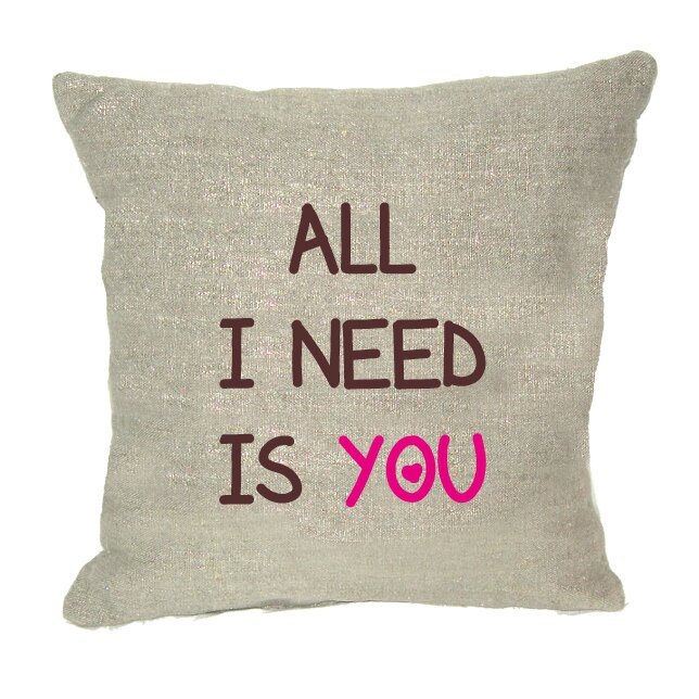 coussin all I need is you