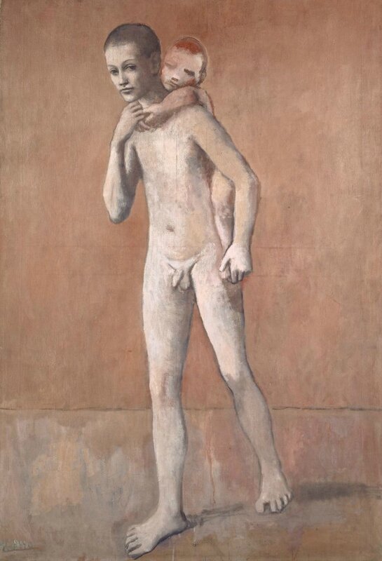 Picasso, The Two Brothers (Les deux frères)