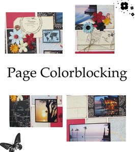 page colorblocking