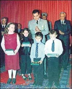 Prince Moulay Rachid opens Kids Cup. 2003