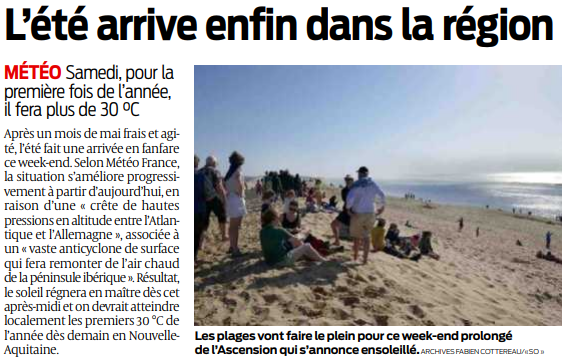 2019 05 30 SO L'été arrive enfin