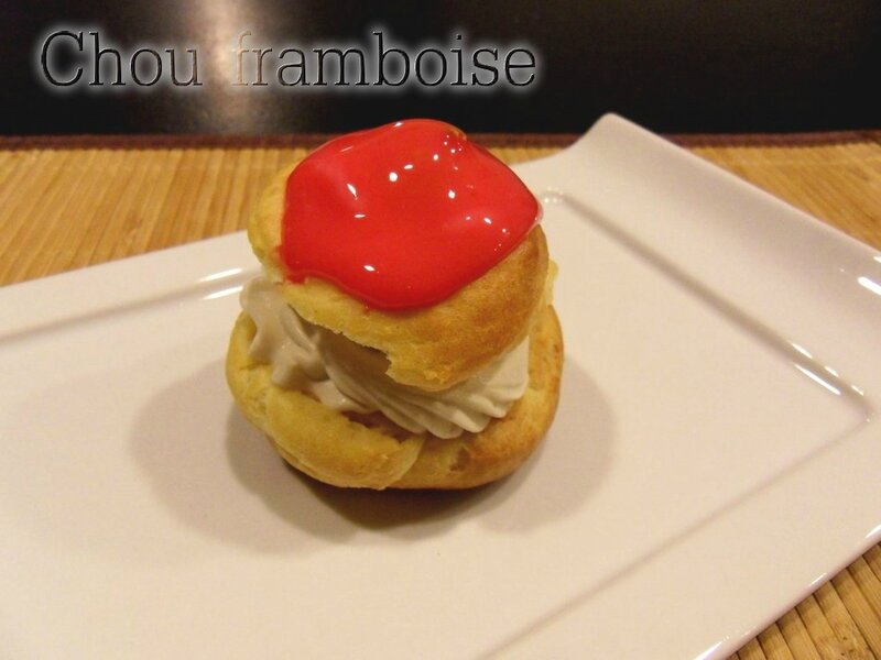 choux framboise