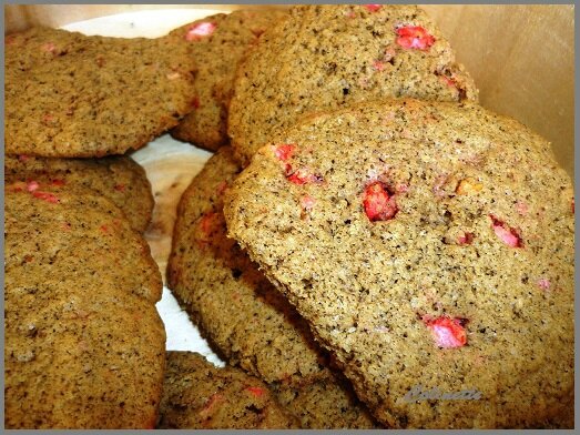 cookies aux pralines roses 01