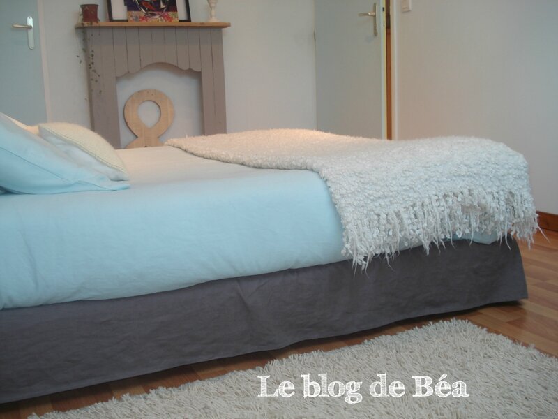Housse pour ma tête de lit et cache sommier