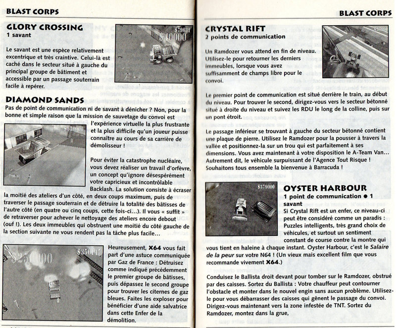 SupplÃ©ment X64 magazine NÂ°8 pages 16-17
