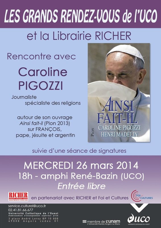 Grand Rendez-vous Caroline PIGOZZI 26-03-2014