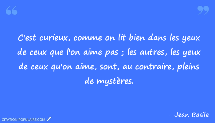 Citation Basile Jean