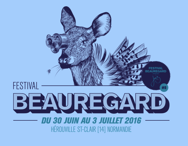 festival Beauregard 2016 affiche visuel logo Hérouville-Saint-Clair