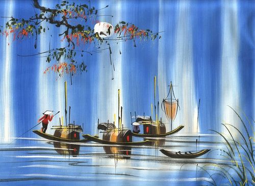 peinture-sur-soie-vietnamienne