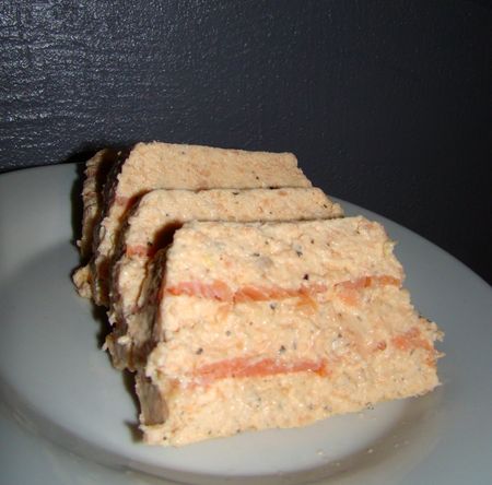 Terrine aux deux saumons recettes Terrine aux deux saumons