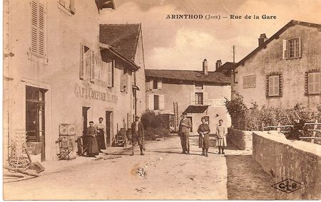 Arinthod__rue_de_la_gare_1922