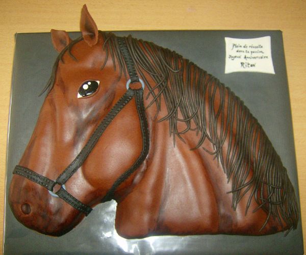 Gateau cheval