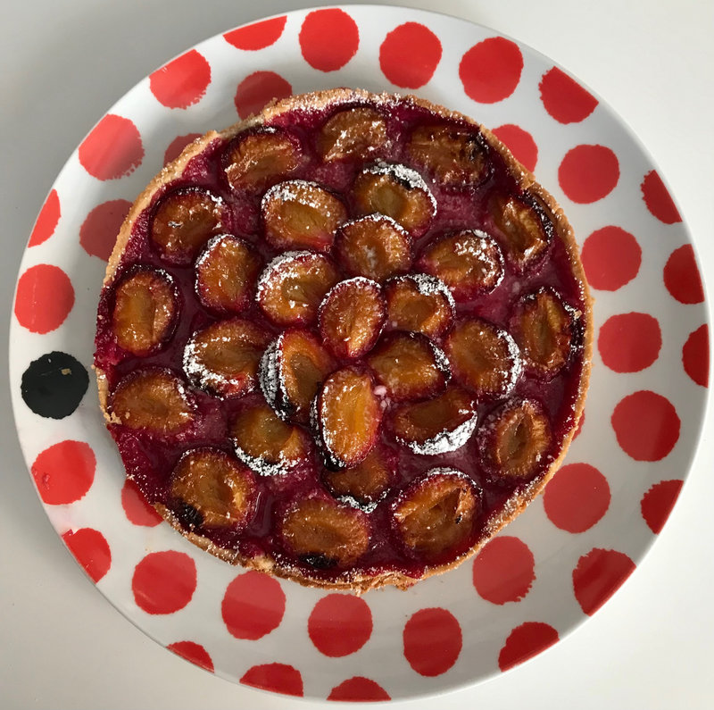 tarte aux quetsches simple