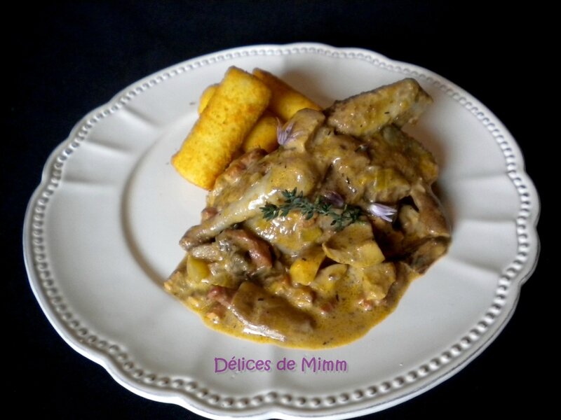 Pigeonneaux aux cèpes et au Riesling 5