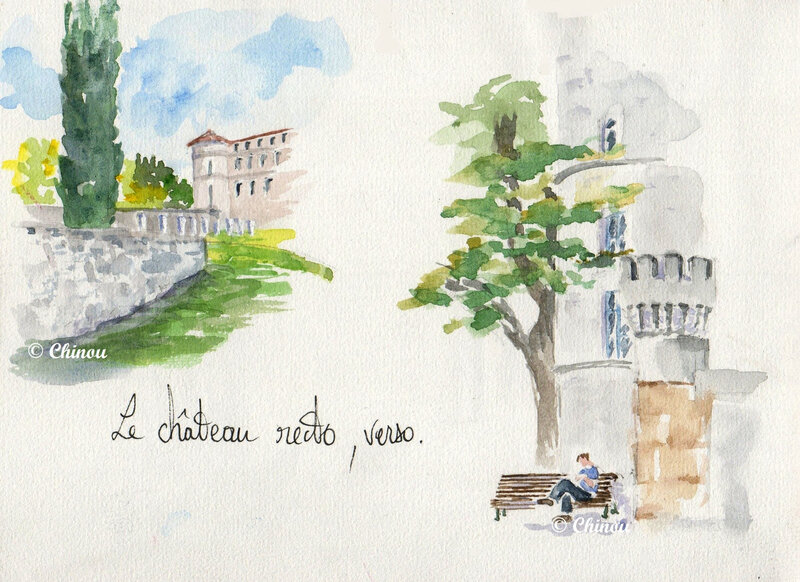 Château de Florans recto verso