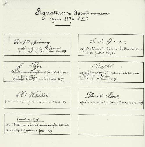 Contrat Van Gogh