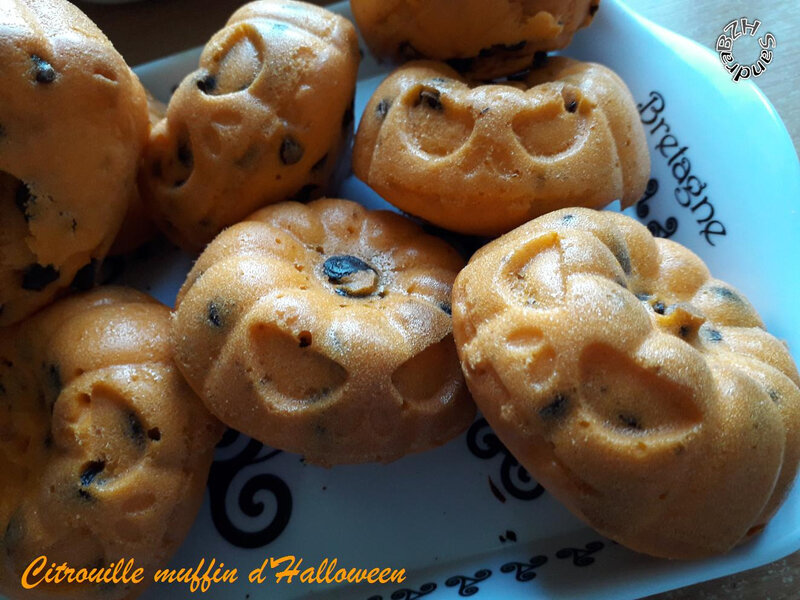 1006 Citrouille muffin d'Halloween 1