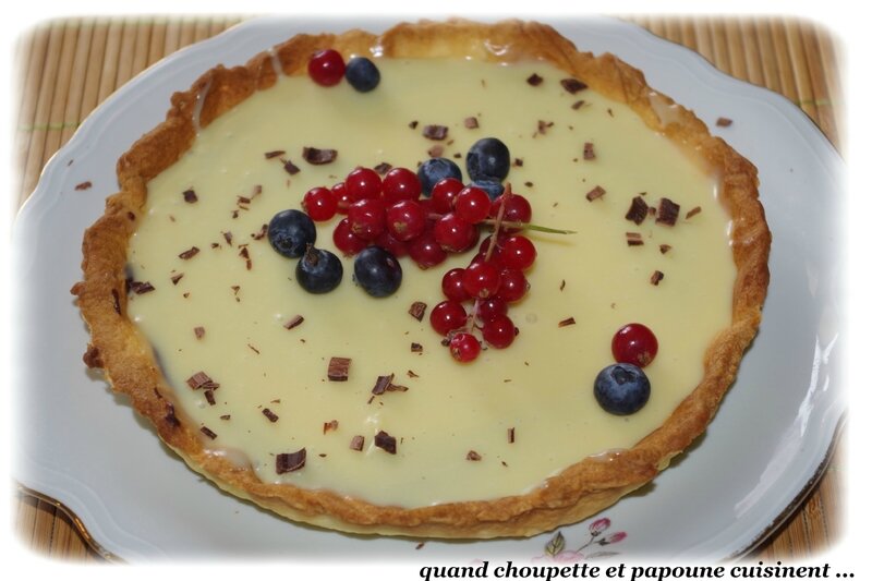 tarte aux deux chocolats-8878