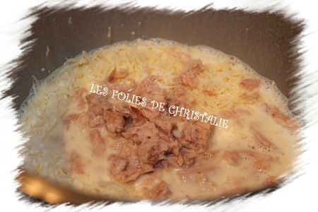 Quiche sans pâte au thon 2