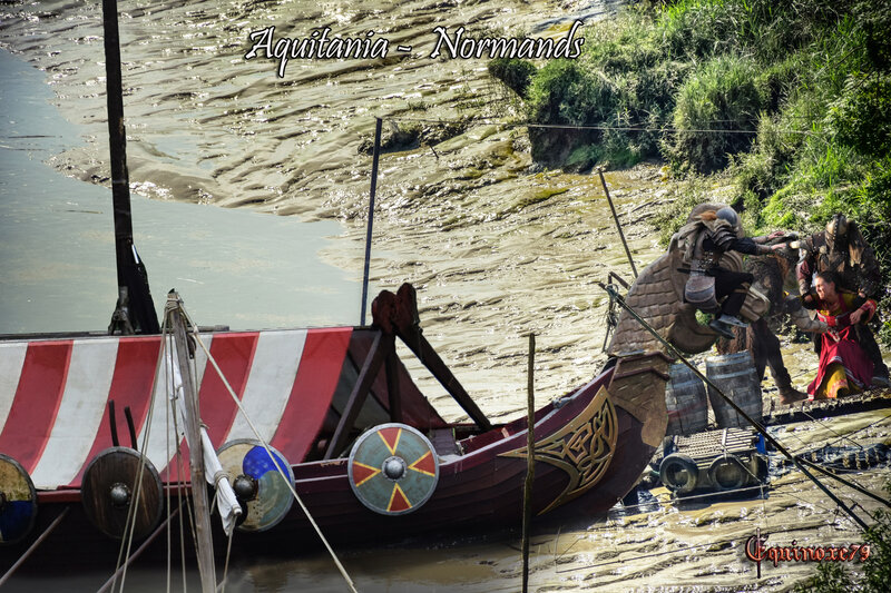 Aquitania Aquitaine, Normands Vikings