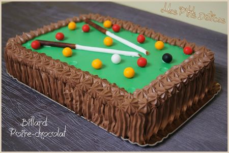 billard poire-chocolat